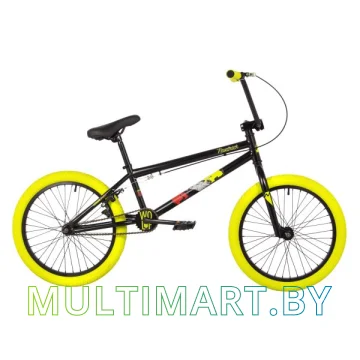 Трюковый велосипед Novatrack Wolf 20BMX.WOLF.BK23 (черный, 2023)